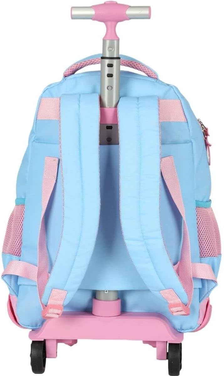 Kit Mochila Rodinhas Stitch Lancheira e Estojo - Imagem 22