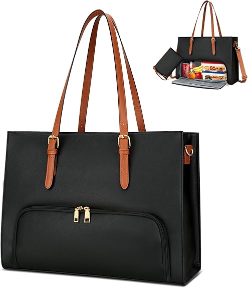 Bolsa Térmica Para Almoço Com Compartimento Para Trabalho - Imagem 3