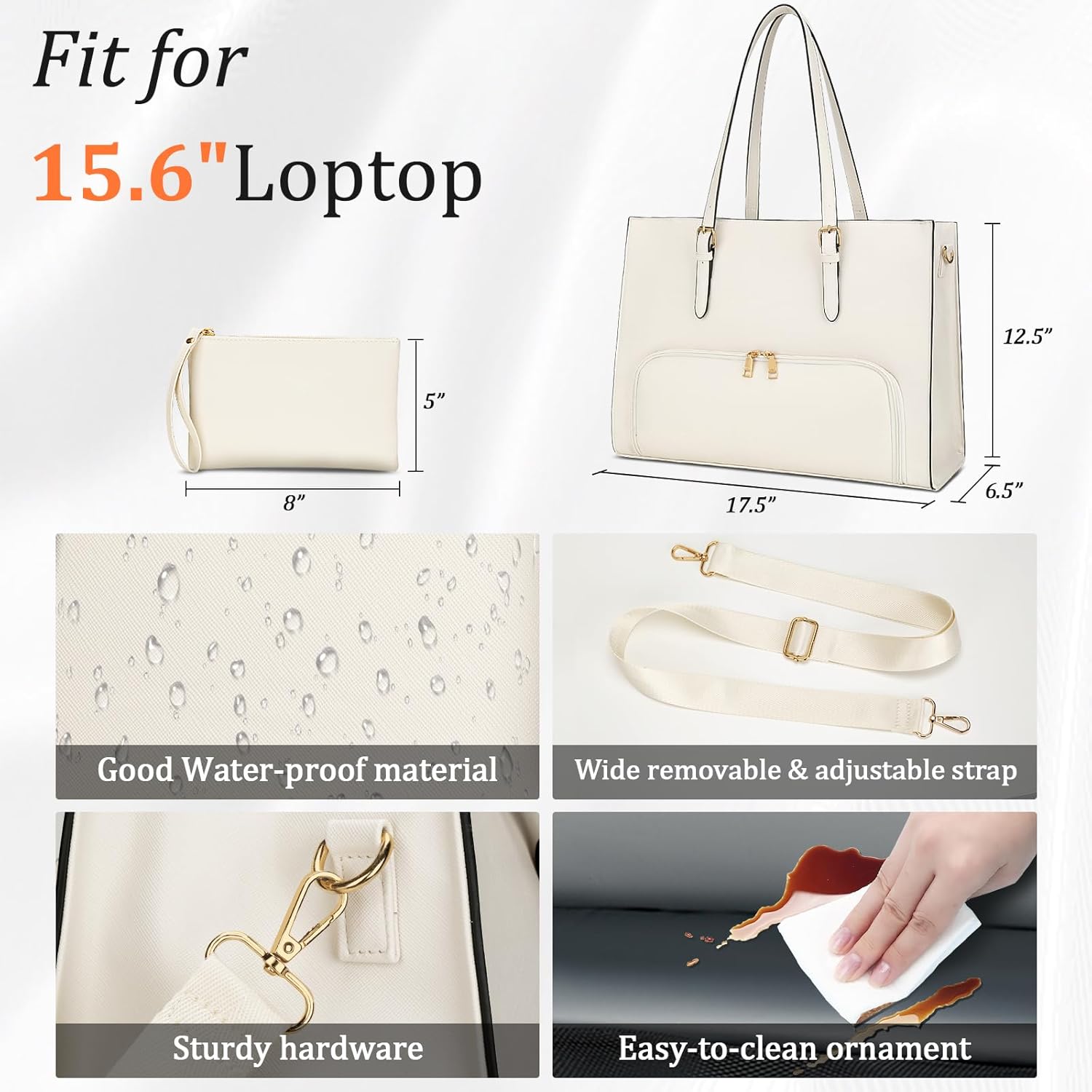 Bolsa Térmica Para Almoço Com Compartimento Para Trabalho - Imagem 7