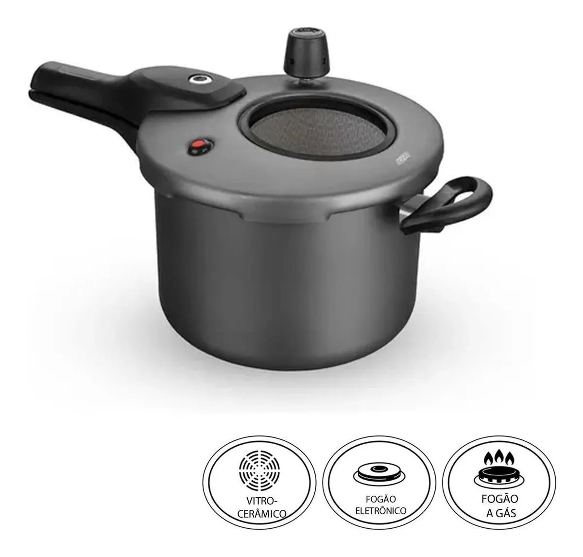 Panela de Pressão antiaderente com Visor 4.5 L MTA - Imagem 13