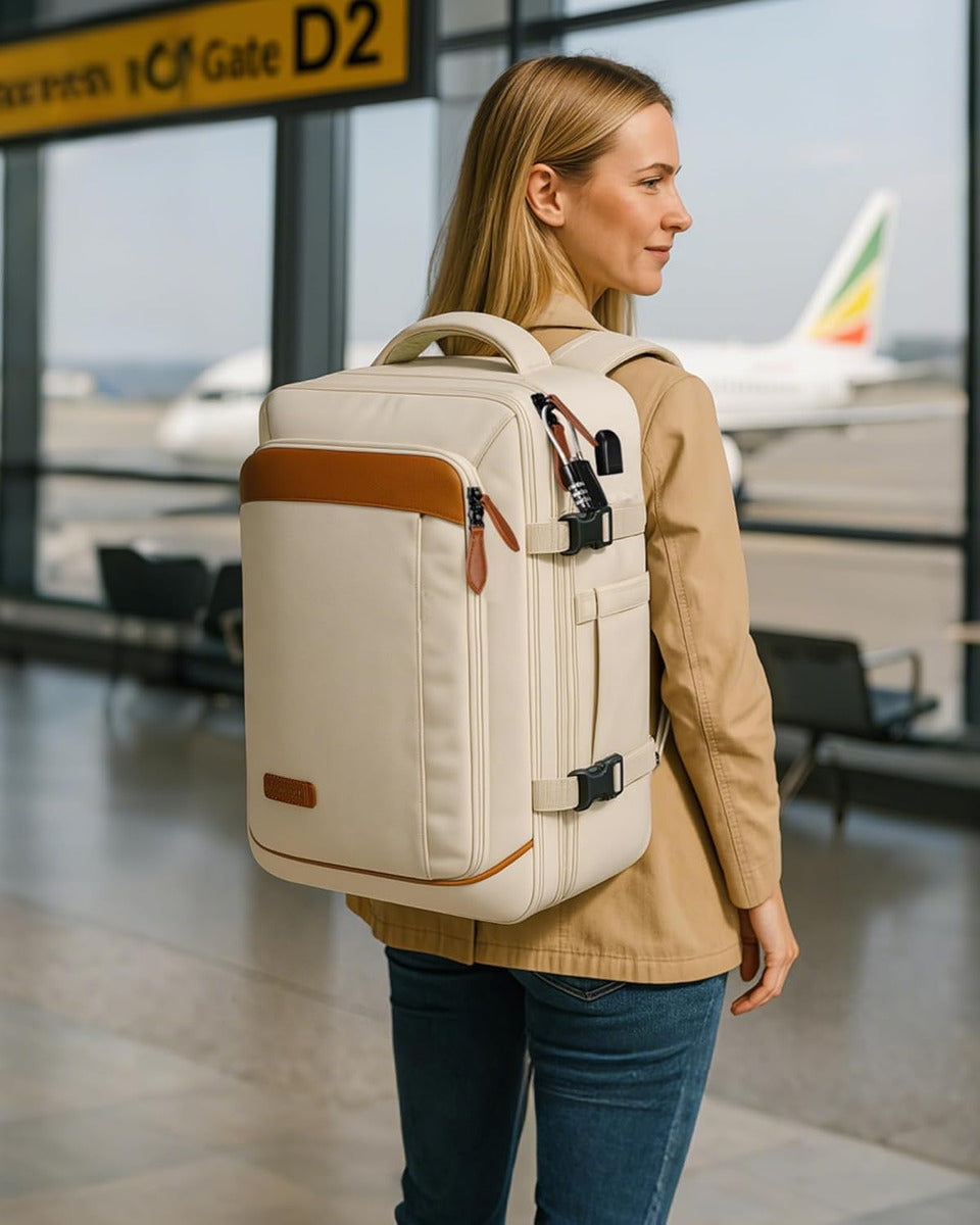 Mochila de Viagem Feminina VersaBag + 3 Necessaires GRÁTIS - Imagem 7