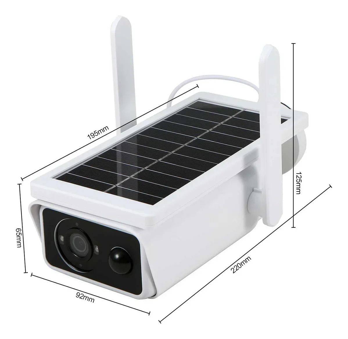 Câmera de Segurança Solar 1080p – Alertas Instantâneos no Celular - Imagem 4