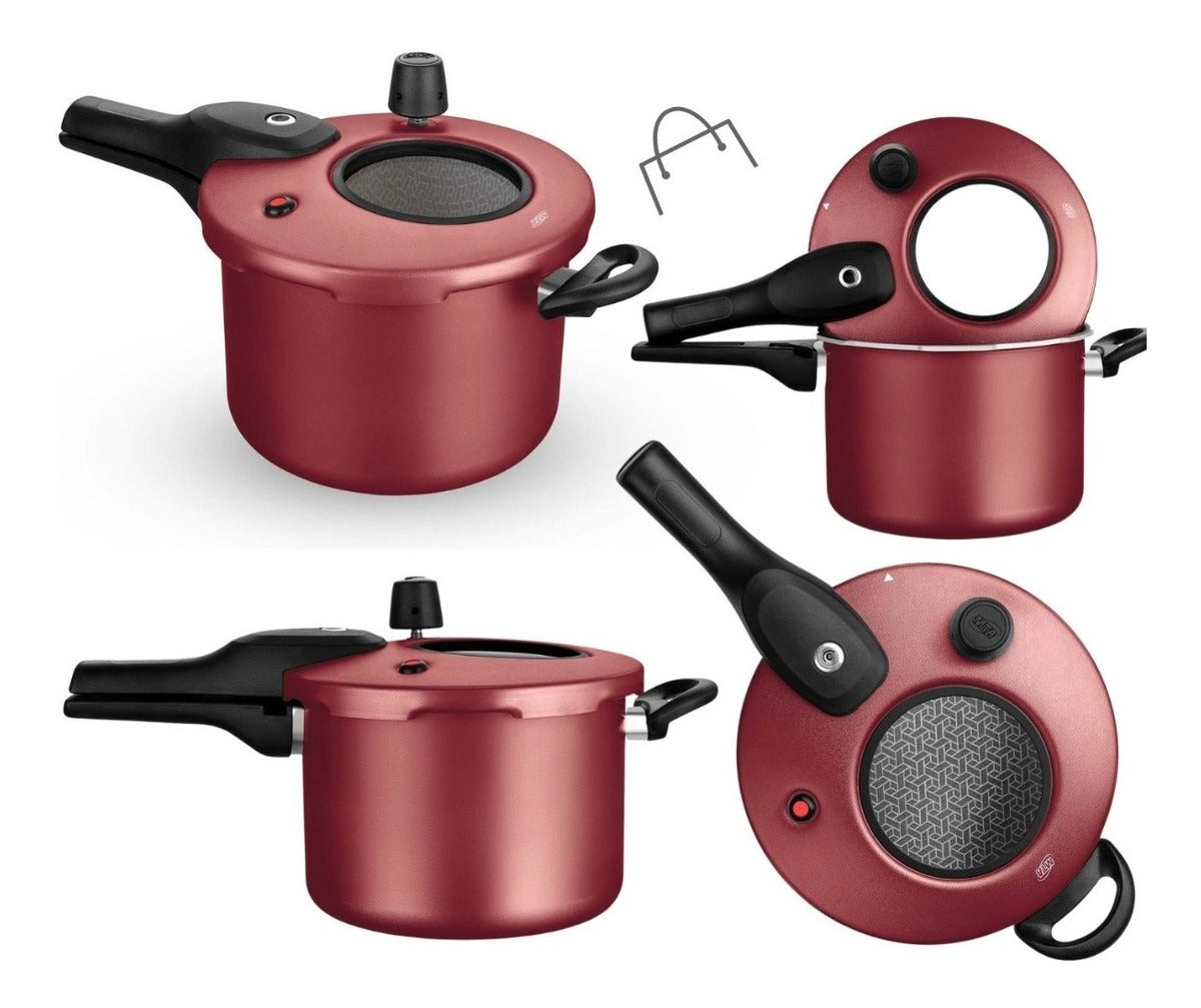 Panela de Pressão antiaderente com Visor 4.5 L MTA - Imagem 9