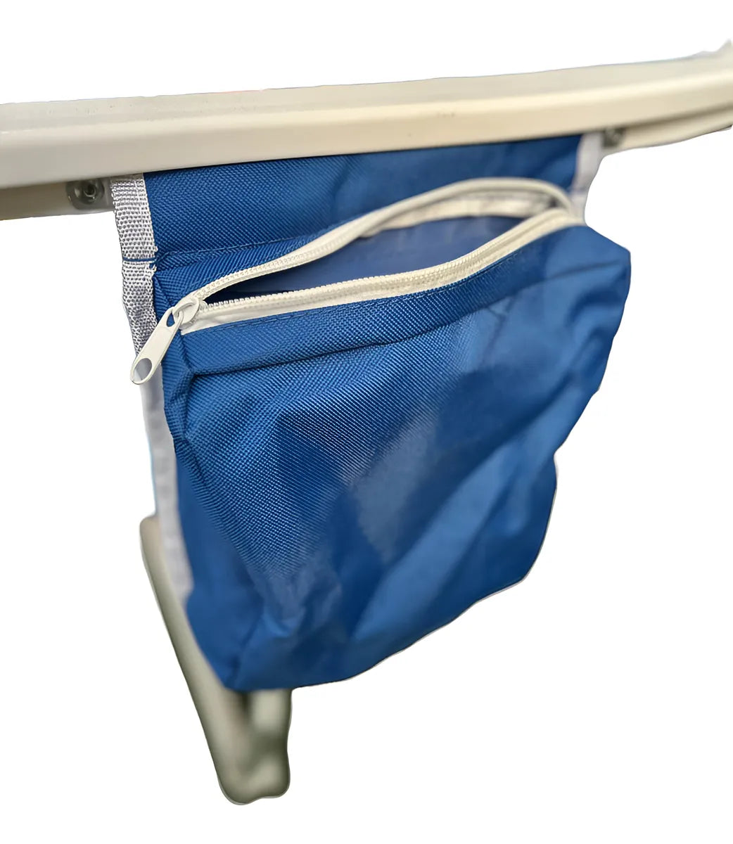 Cadeira Reclinável de Praia Alta Capri Camping Piscina - Imagem 8