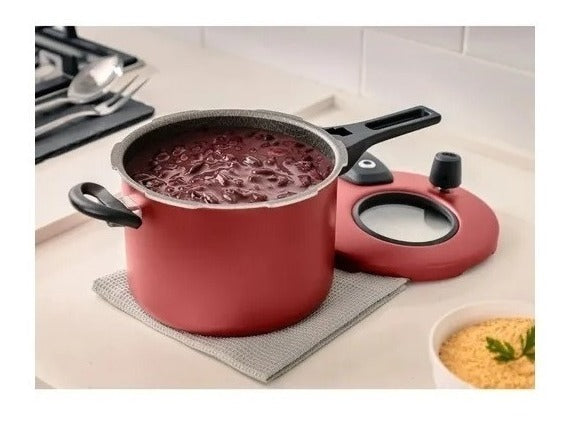 Panela de Pressão antiaderente com Visor 4.5 L MTA - Imagem 5