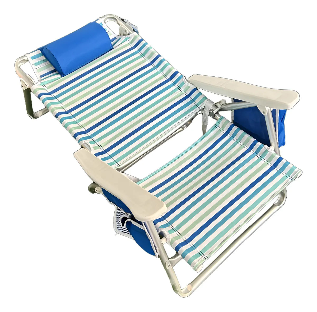 Cadeira Reclinável de Praia Alta Capri Camping Piscina - Imagem 16